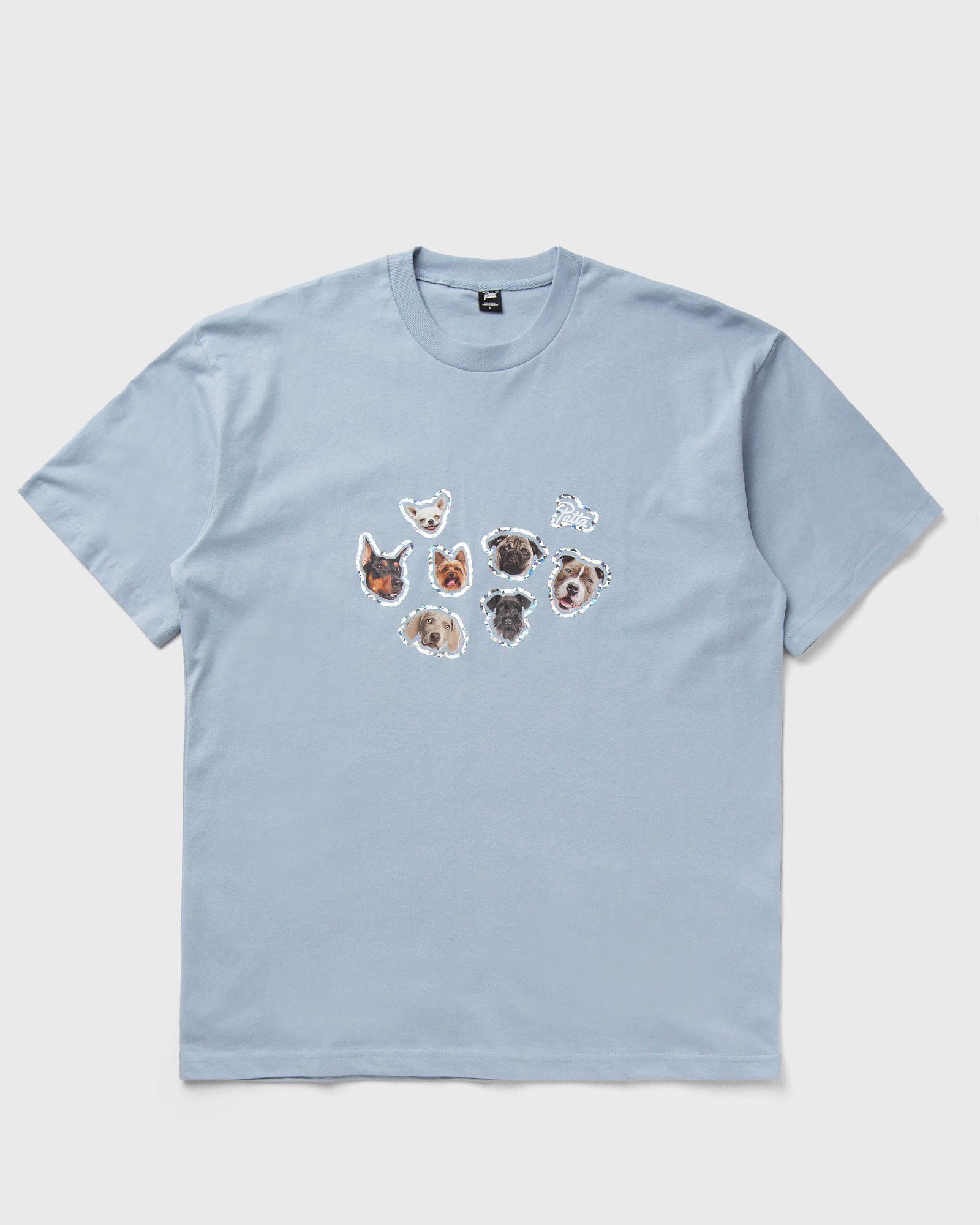 PATTA Patta Dogs T-Shirt, blue