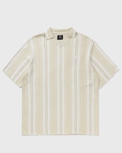 PATTA Patta Knitted Football Shirt, white|beige