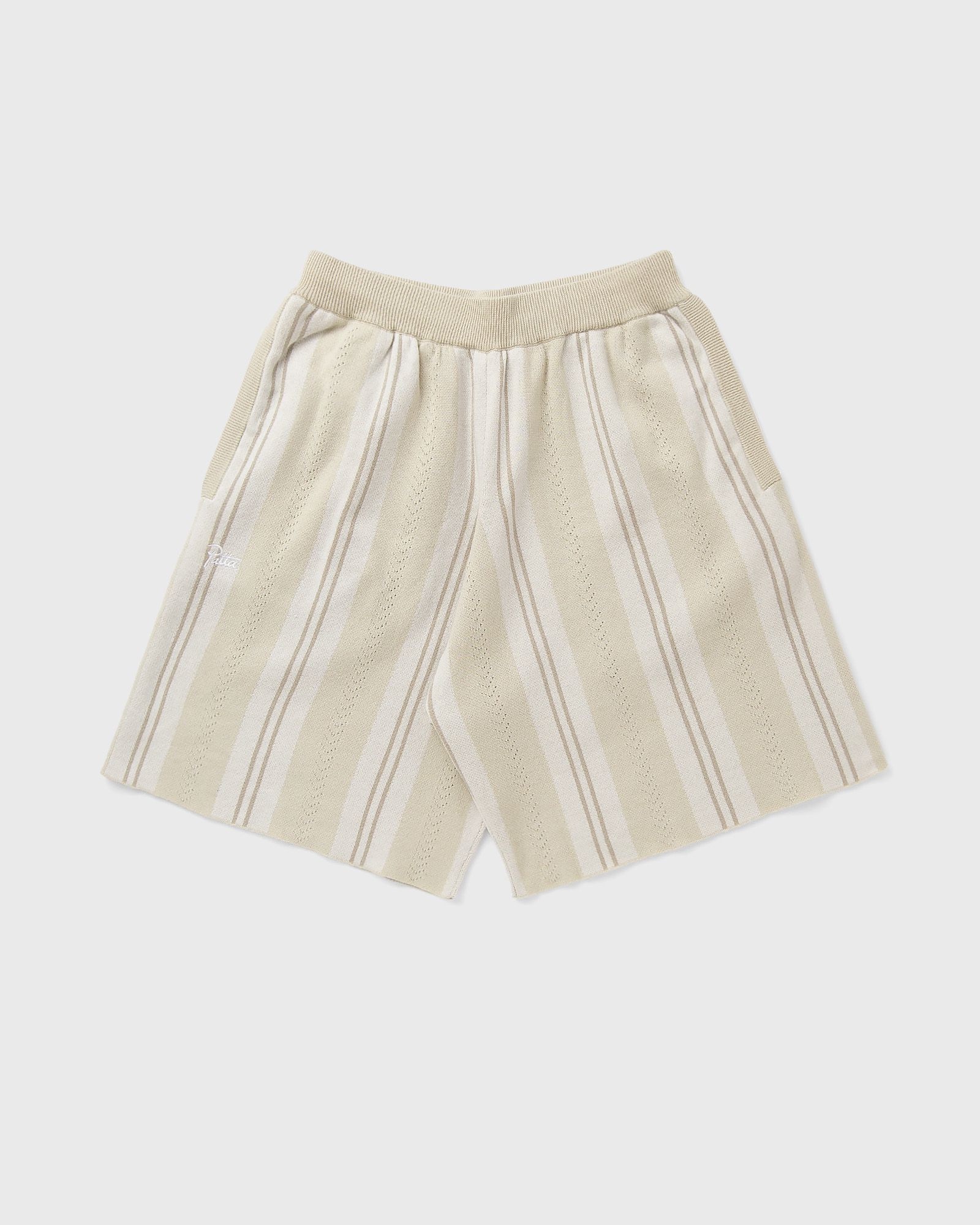 PATTA Patta Knitted Football Shorts, white