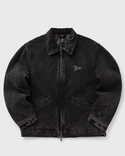 PATTA Washed Canvas Jacket, black