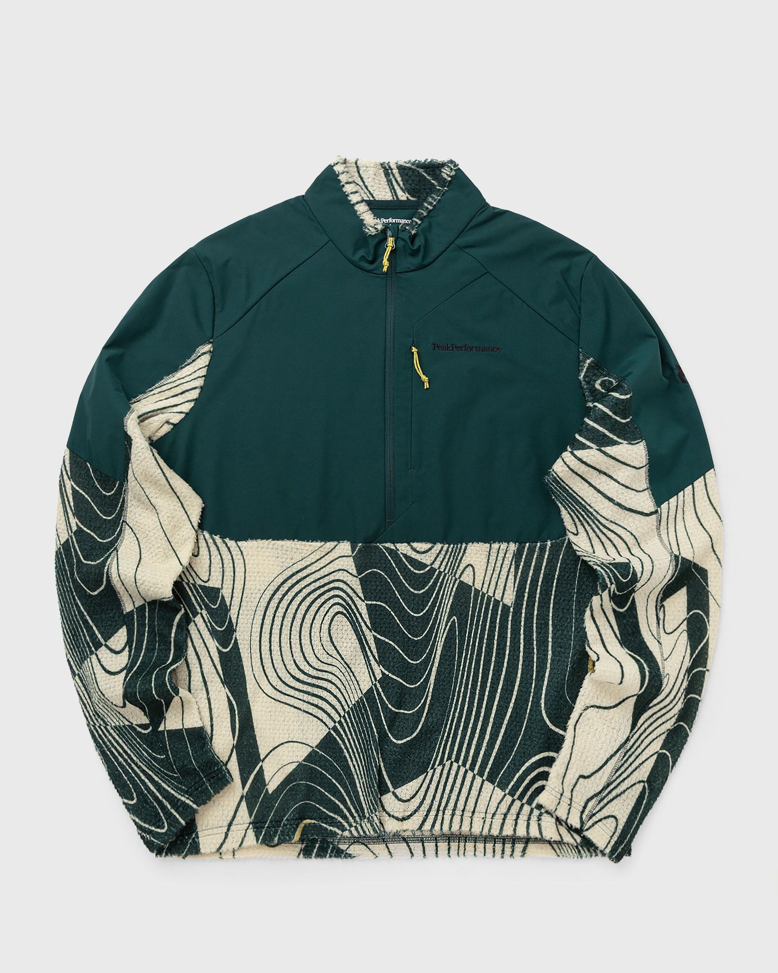 Peak Performance Freelight AOP Polartec® Alpha™ Half Zip, green