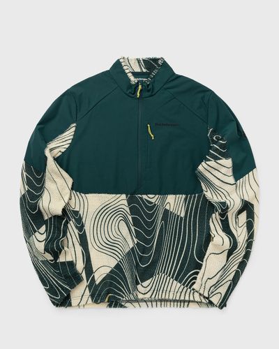 Peak Performance Freelight AOP Polartec® Alpha™ Half Zip, green