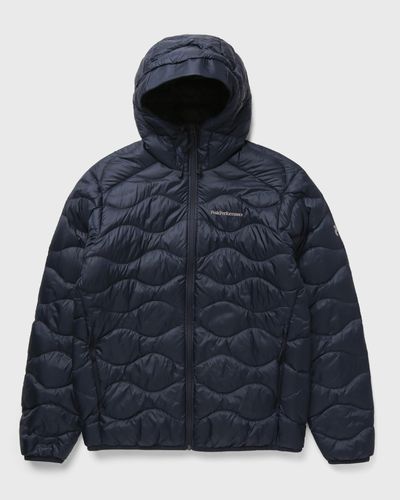 Peak Performance Helium Down Hood Jacket, blue
