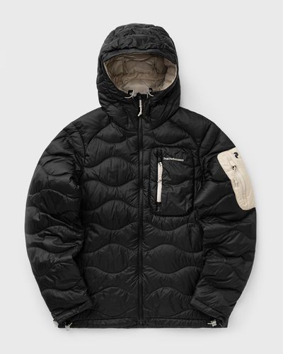 Peak Performance Helium Utility Down Hood Jacket, black
