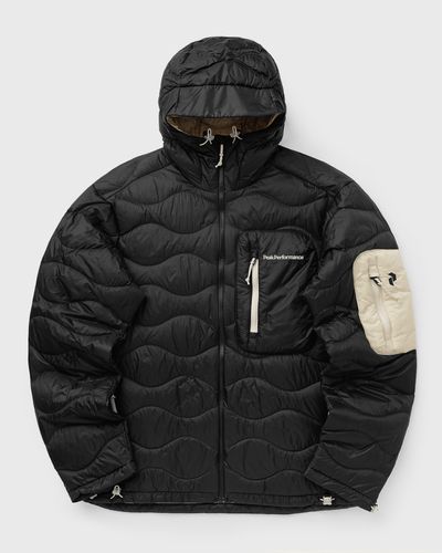 Peak Performance Helium Utility Down Hood Jacket, black