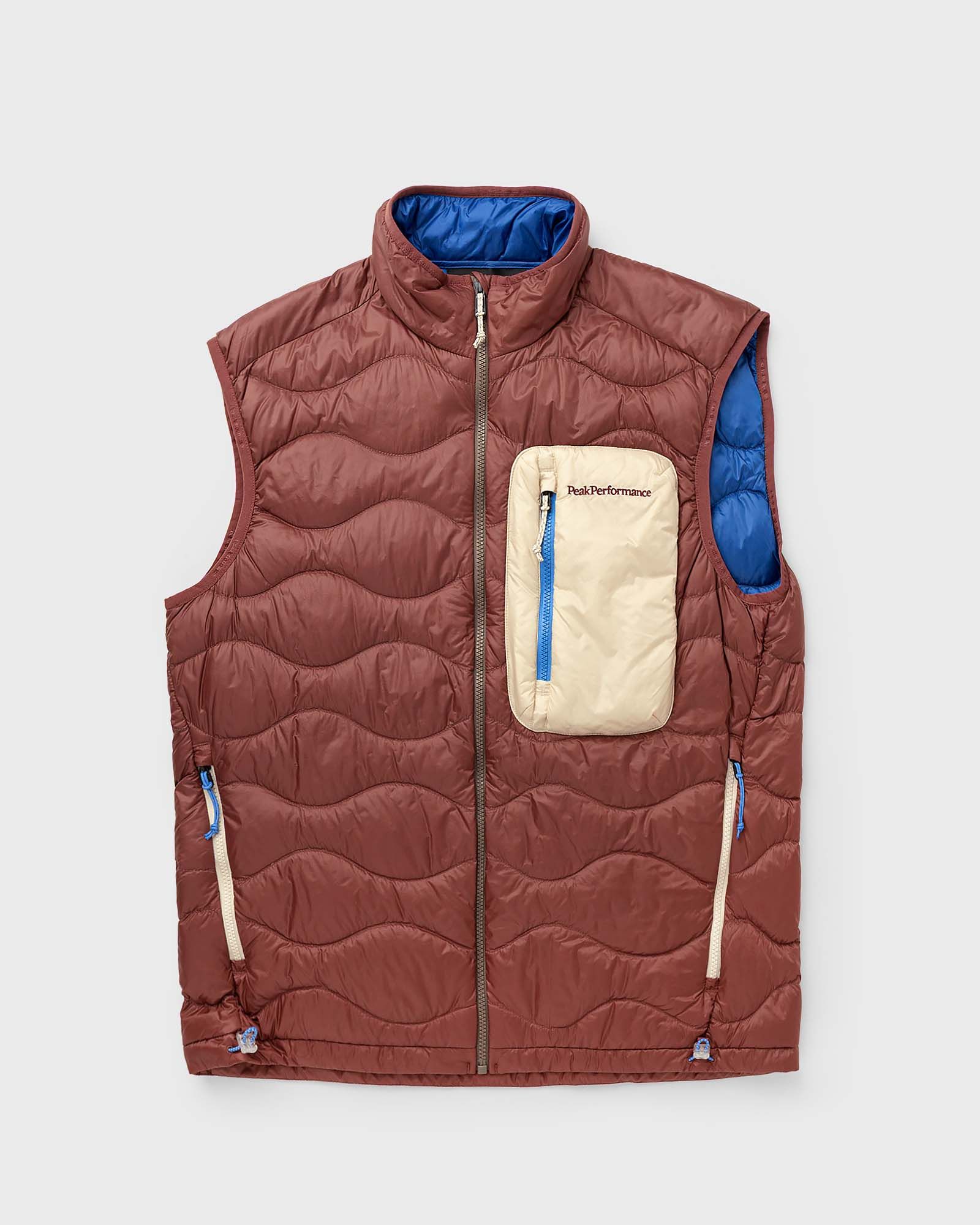 Peak Performance Helium Utility Down Vest, red