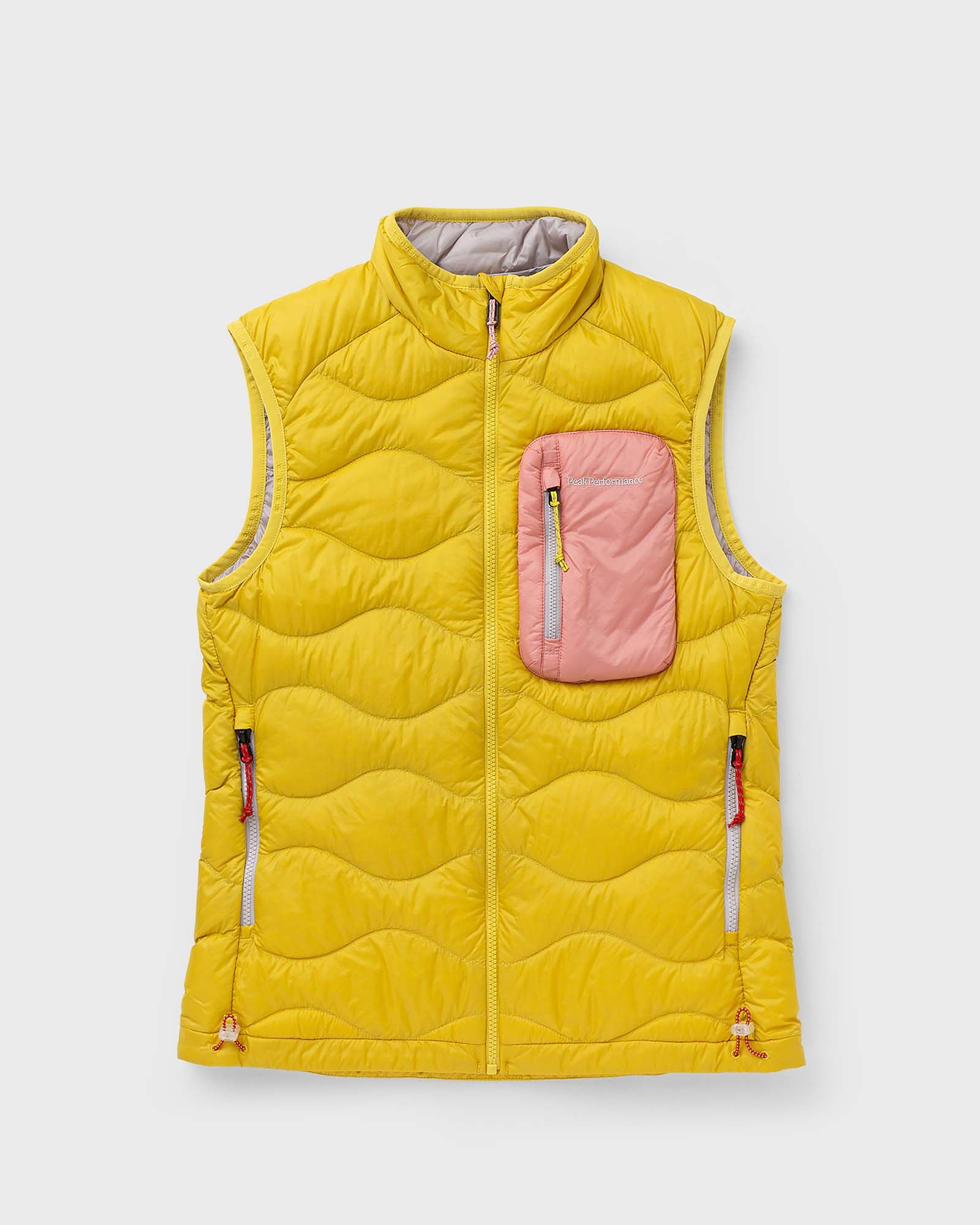 Peak Performance Helium Utility Down Vest, yellow