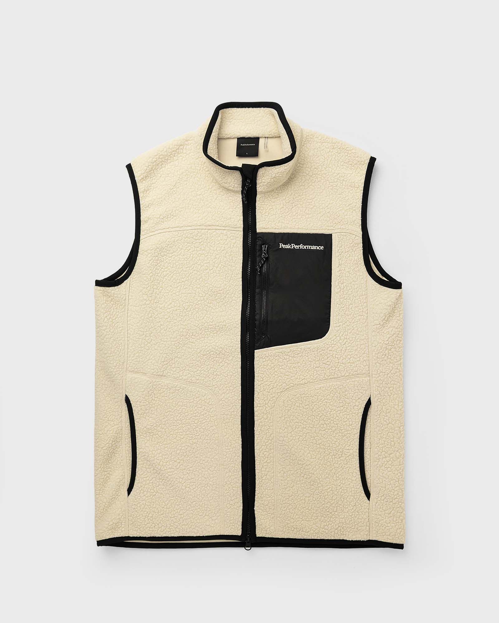 Peak Performance Nature Rush Pile Vest, beige