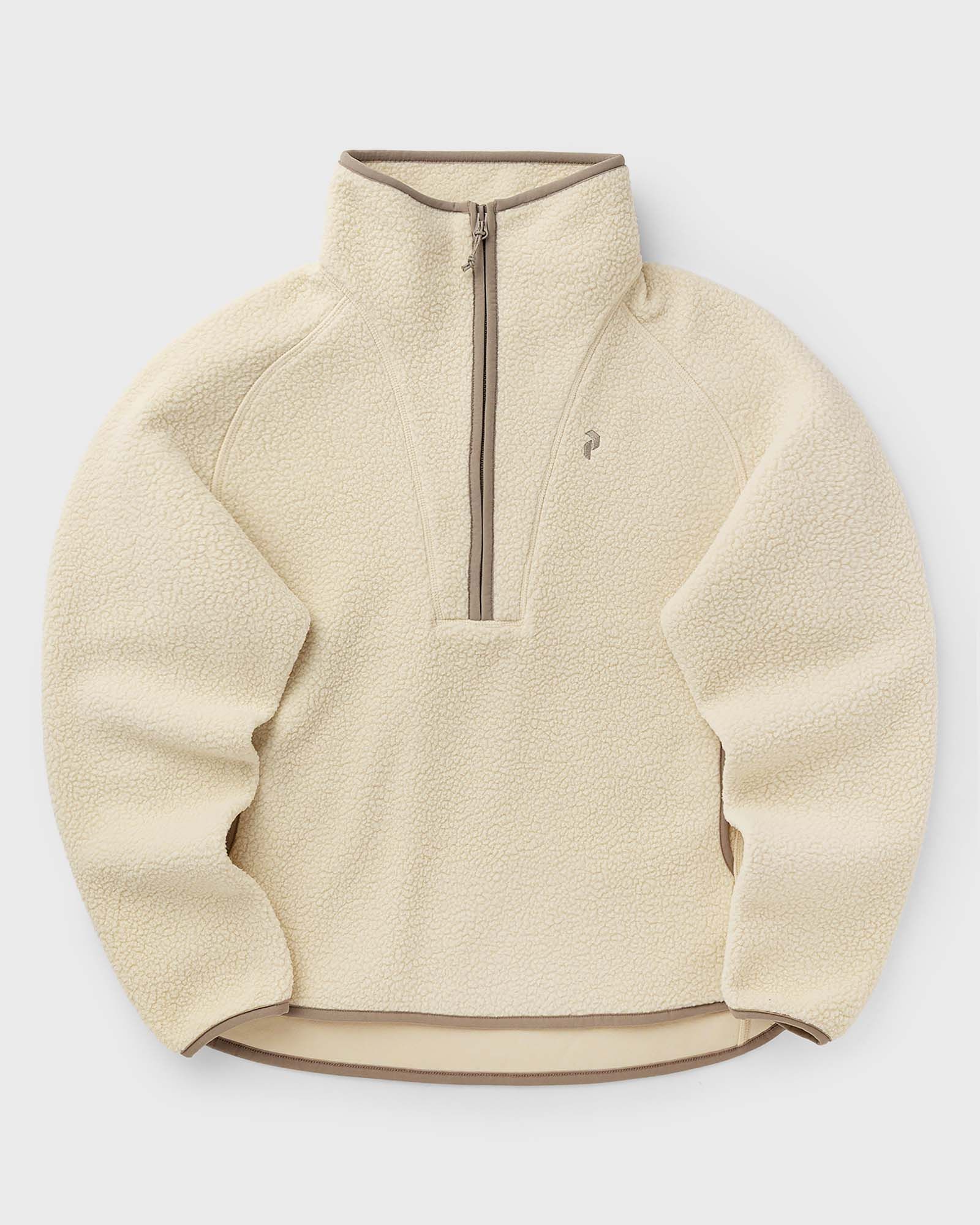 Peak Performance NatureRush Pile Half Zip, beige