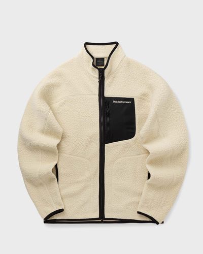 Peak Performance NatureRush Pile Zip Jacket, beige