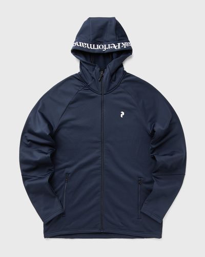 Peak Performance Rider Essentials Zip Hood, blue