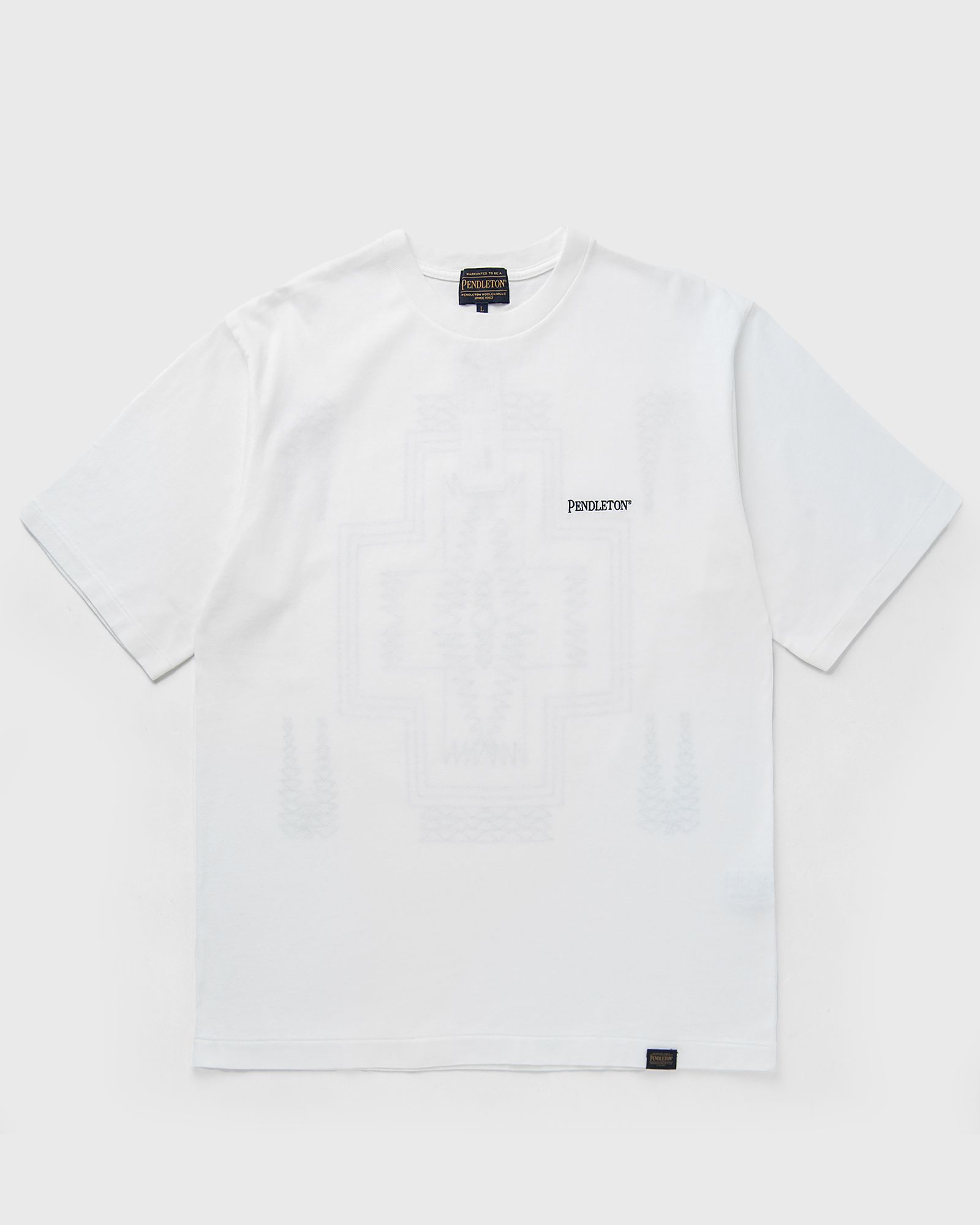 Pendleton BACK EMB TEE, white