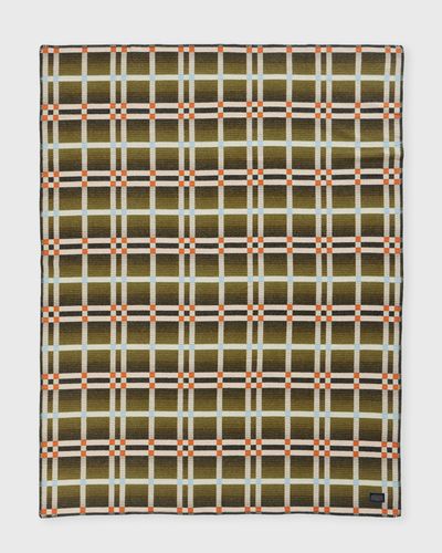 Pendleton FOUR SQUARE THROW, green|beige