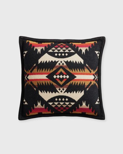 Pendleton JACQUARD PILLOW 16X16, black