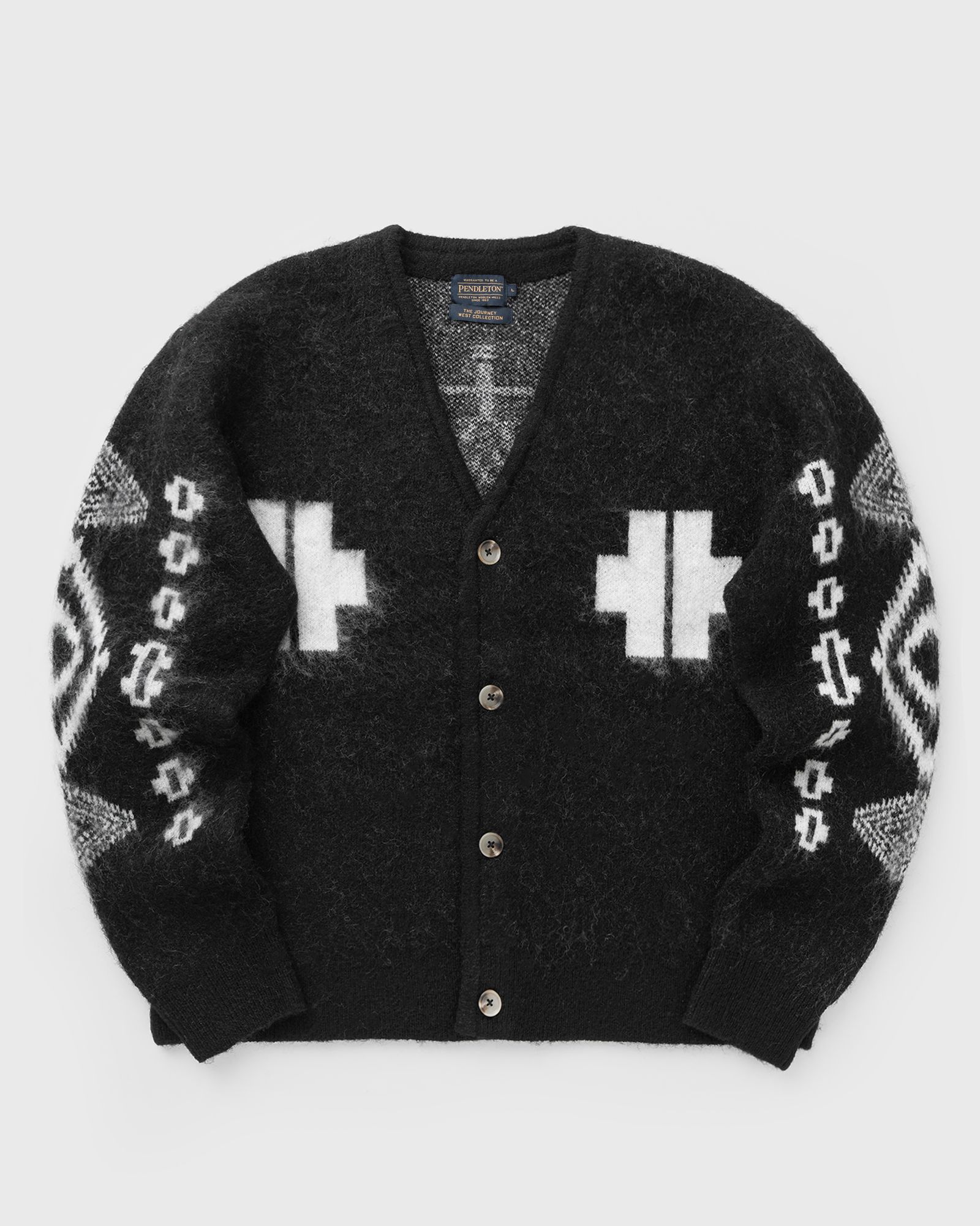 Pendleton MOHAIR CARDIGAN, black