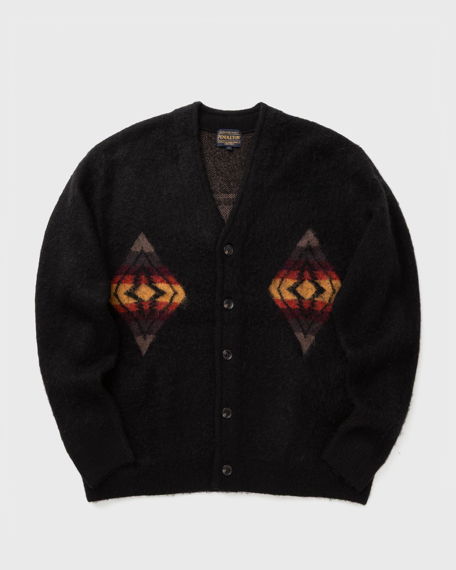 Pendleton SHAGGY CARDIGAN, black