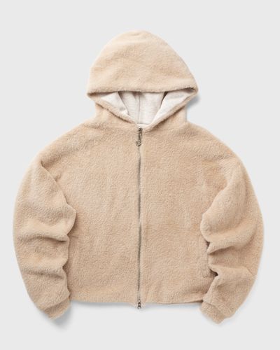 Perplex Merino Zip Hoodie, beige