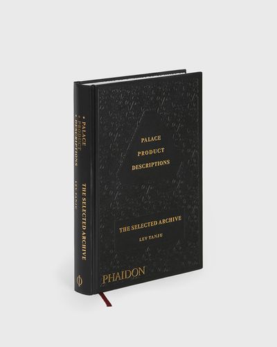 PHAIDON "Palace Product Descriptions: The Selected Archive" by Lev Tanju, multi