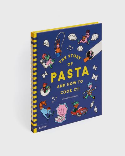 PHAIDON The Story of Pasta and How to Cook It ! by Steven Guarnaccia, multi