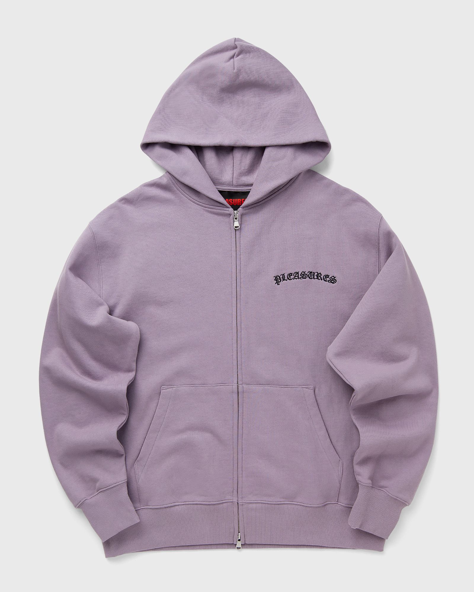 Pleasures NEURAL ZIP HOODIE, purple