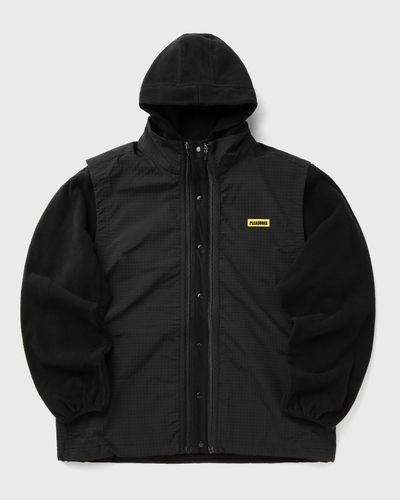 Pleasures OVERTURE CONVERTIBLE JACKET, black