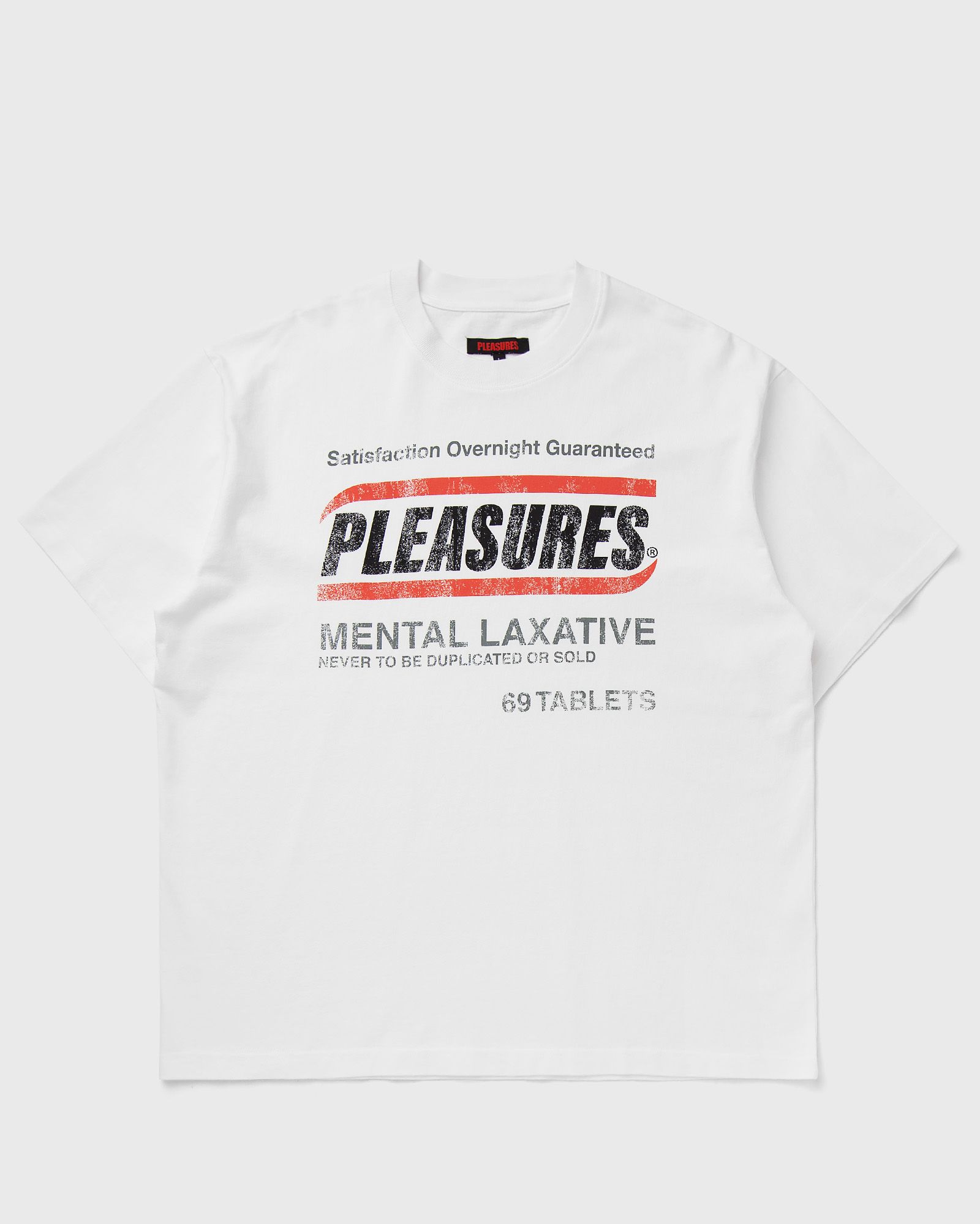 Pleasures RELIEF HEAVYWEIGHT SHIRT, white