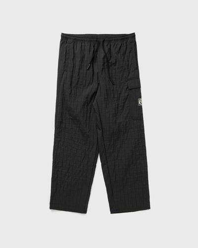 Pleasures RESCUE PLEATED CARGO PANTS, black