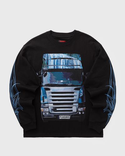 Pleasures SEMI HEAVYWEIGHT LONG SLEEVE SHIRT, black