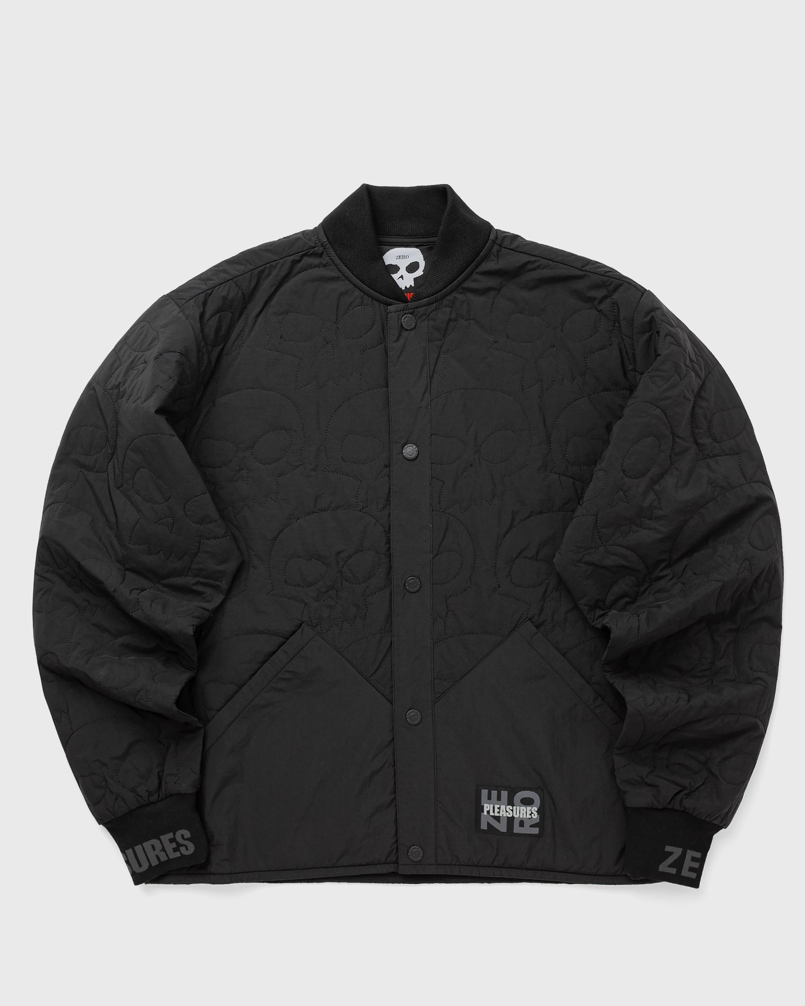 Pleasures X ZERO THOMAS QUILTED JACKET, black