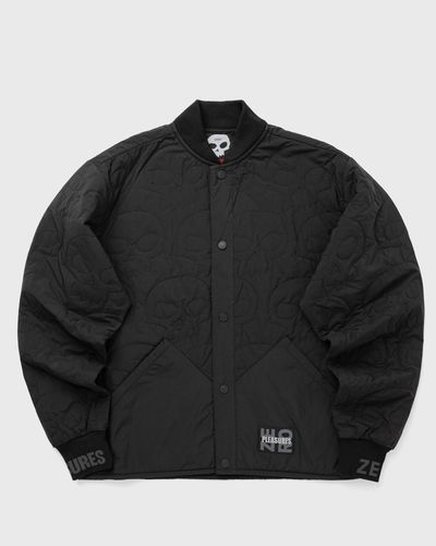 Pleasures X ZERO THOMAS QUILTED JACKET, black