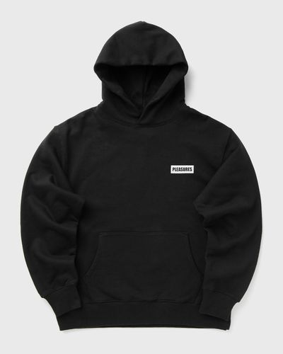 Pleasures X BOILER ROOM WORKMAN HOODIE, black