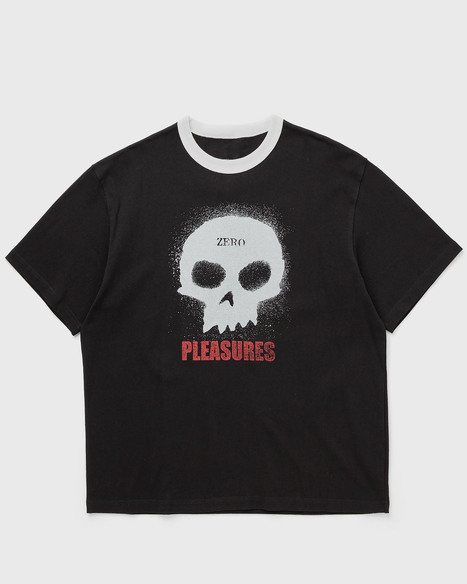 Pleasures X ZERO SINGLE SKULL HEAVYWEIGHT SHIRT, black