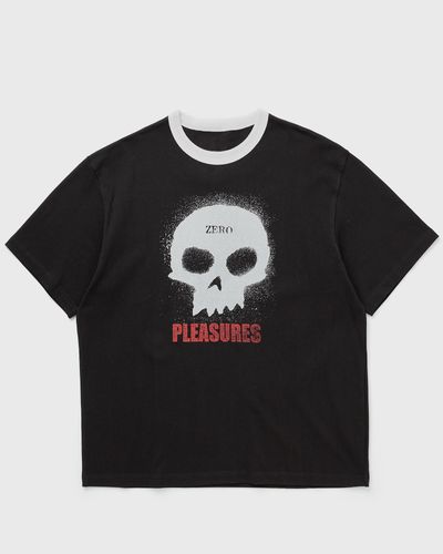 Pleasures X ZERO SINGLE SKULL HEAVYWEIGHT SHIRT, black