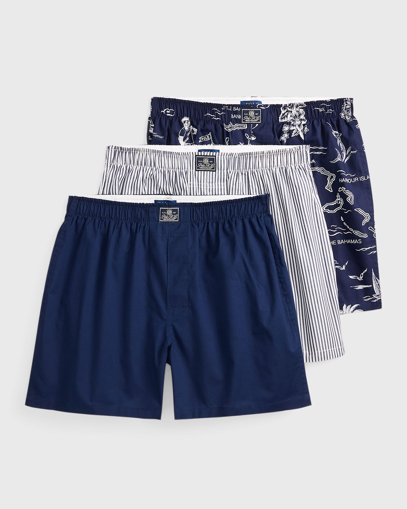 Polo Ralph Lauren 3PK-BOXER, blue