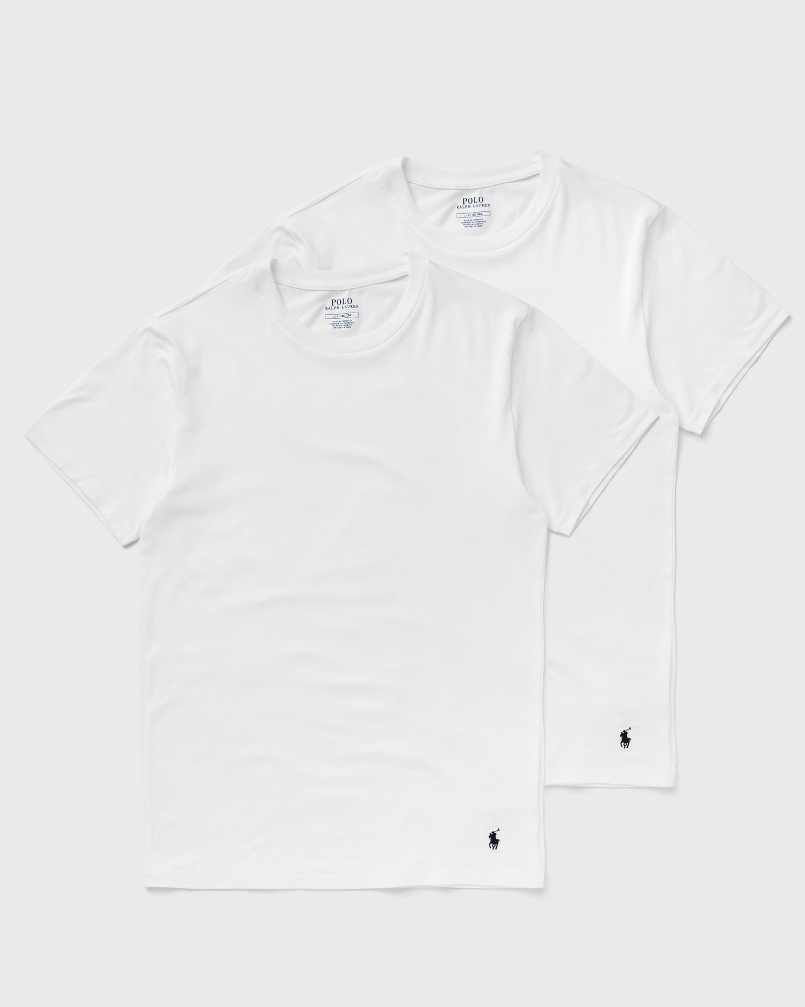 Polo Ralph Lauren CLASSIC-2 PACK-CREW UNDERSHIRT, white