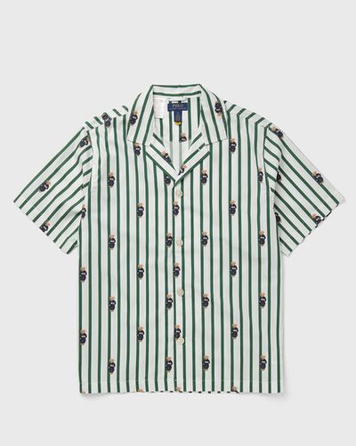Polo Ralph Lauren COTTON SLEEP TOP, green|white