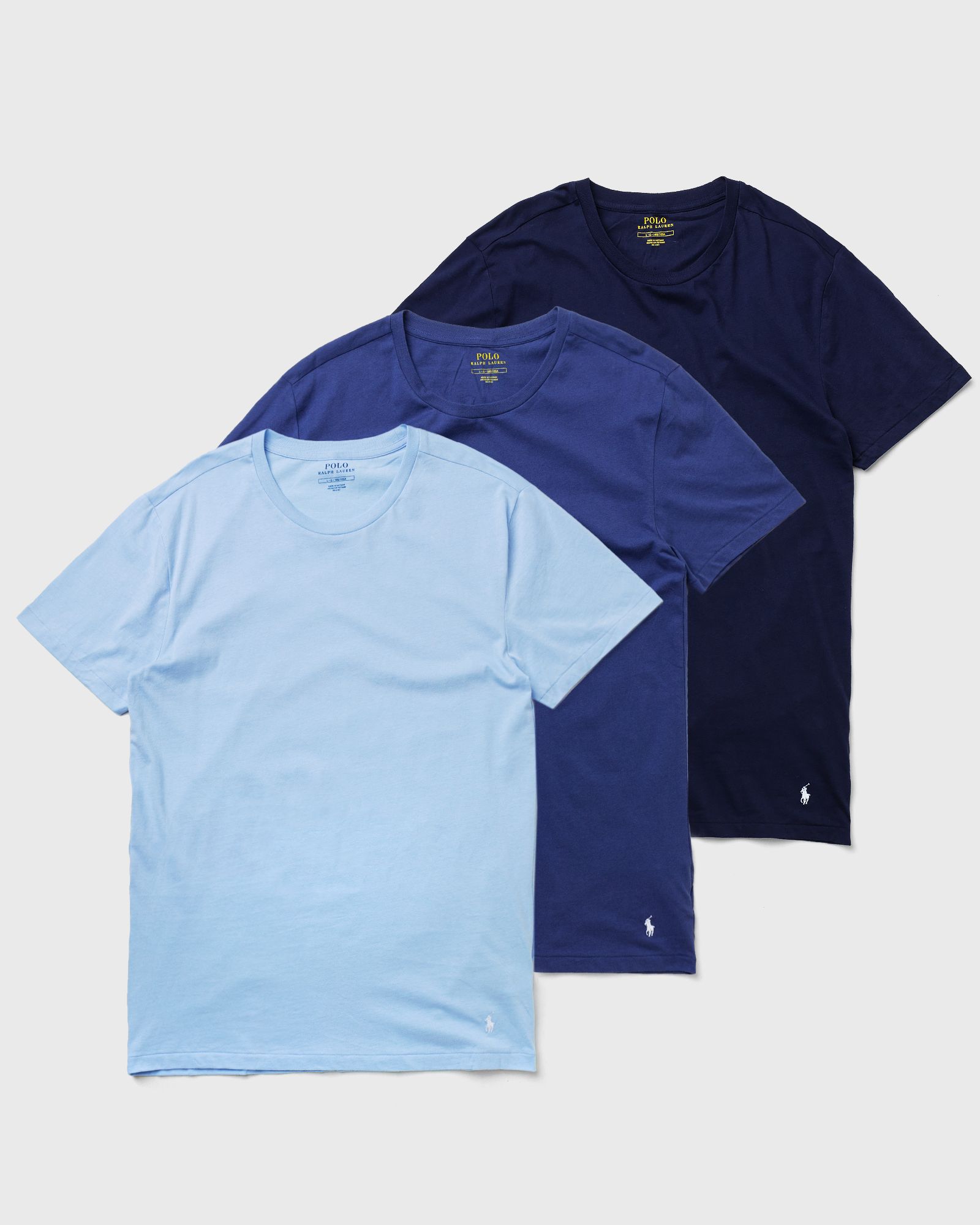 Polo Ralph Lauren CREW-3 PACK UNDERSHIRT, blue