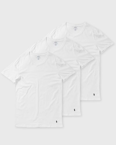 Polo Ralph Lauren CREW UNDERSHIRT 3-PACK, white
