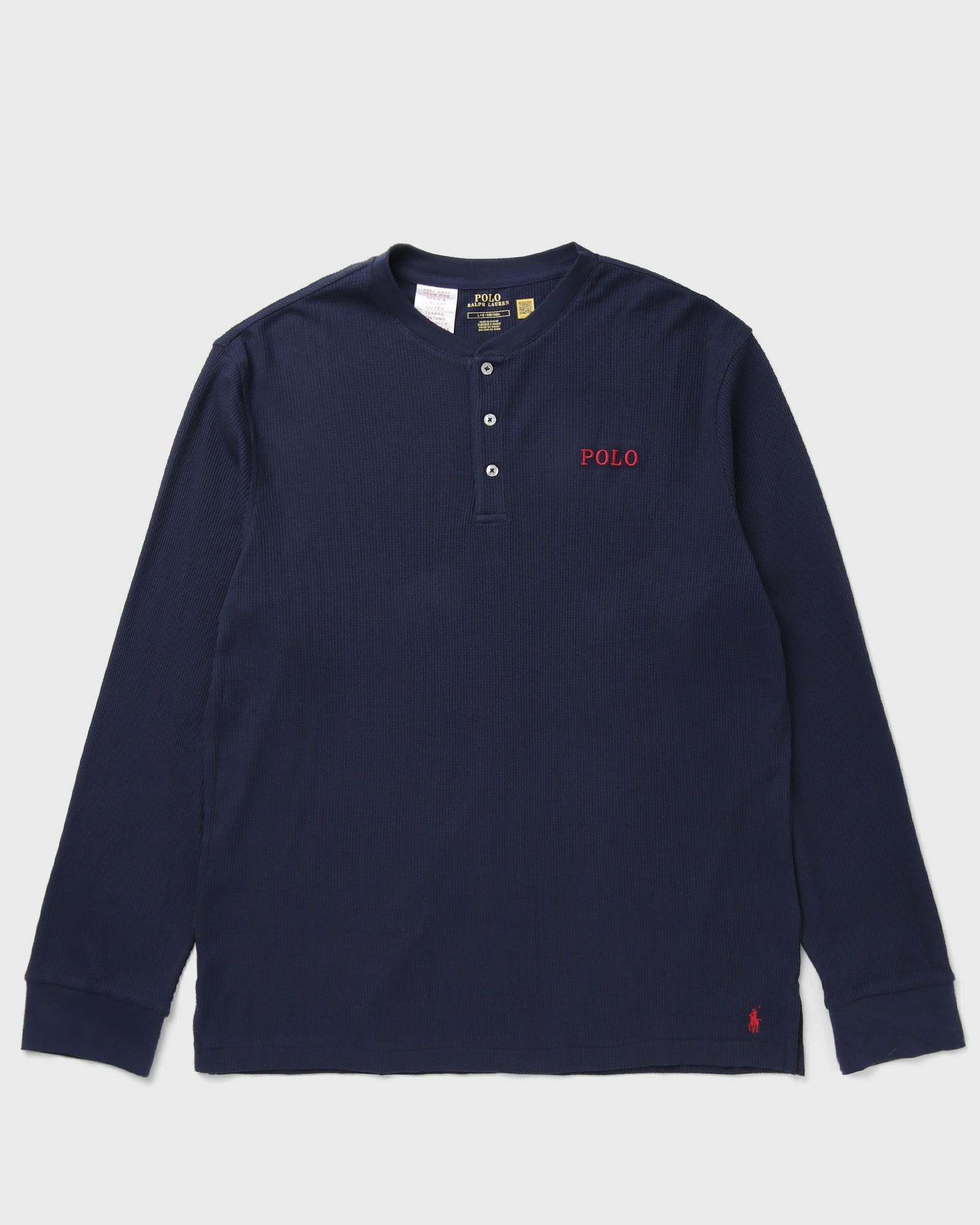 Polo Ralph Lauren L/S HENLEY-SLEEP-TOP, blue