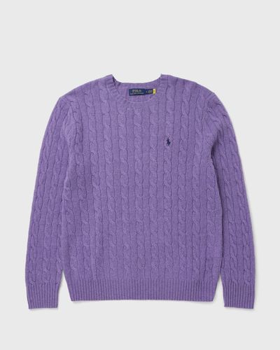 Polo Ralph Lauren LONG SLEEVE-PULLOVER, purple