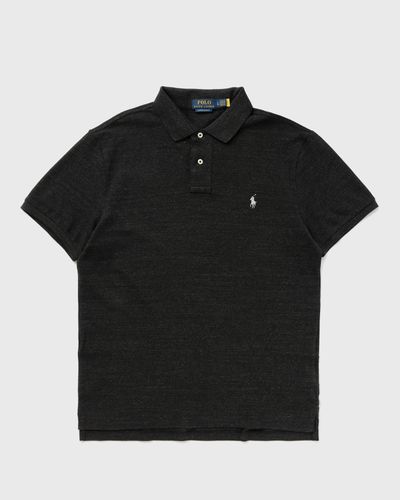 Polo Ralph Lauren SHORT SLEEVE KNIT POLO SHIRT, black