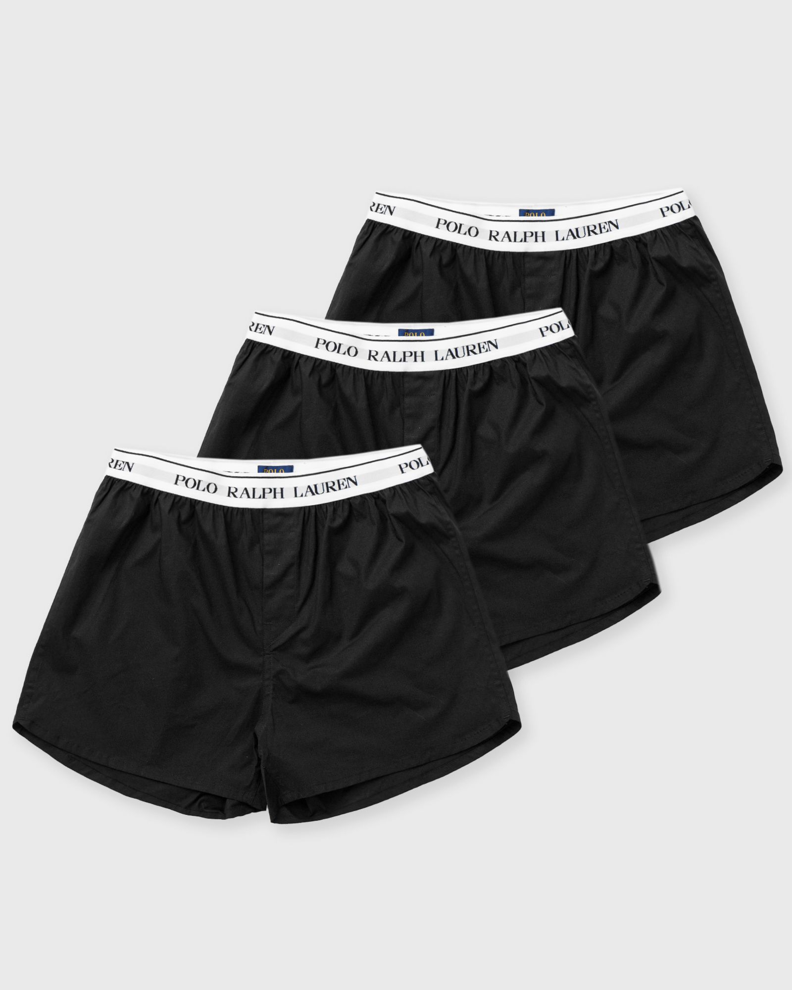 Polo Ralph Lauren STRETCH SLIM-FIT BOXERS 3-PACK, black