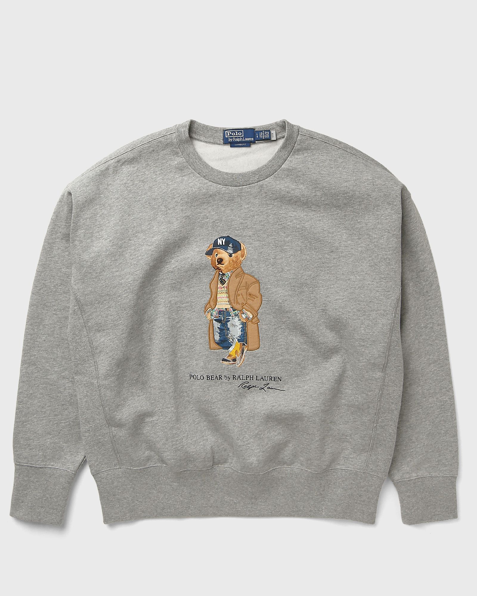 POLO RALPH LAUREN | Andover heather cotton-blend Polo Bear sweatshirt | male | M