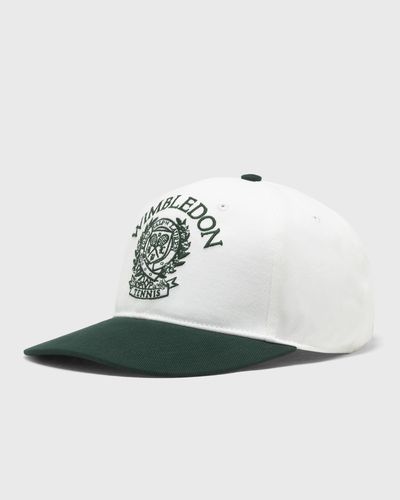 Polo Ralph Lauren WIMBLEDON WOVEN CAP, green|white