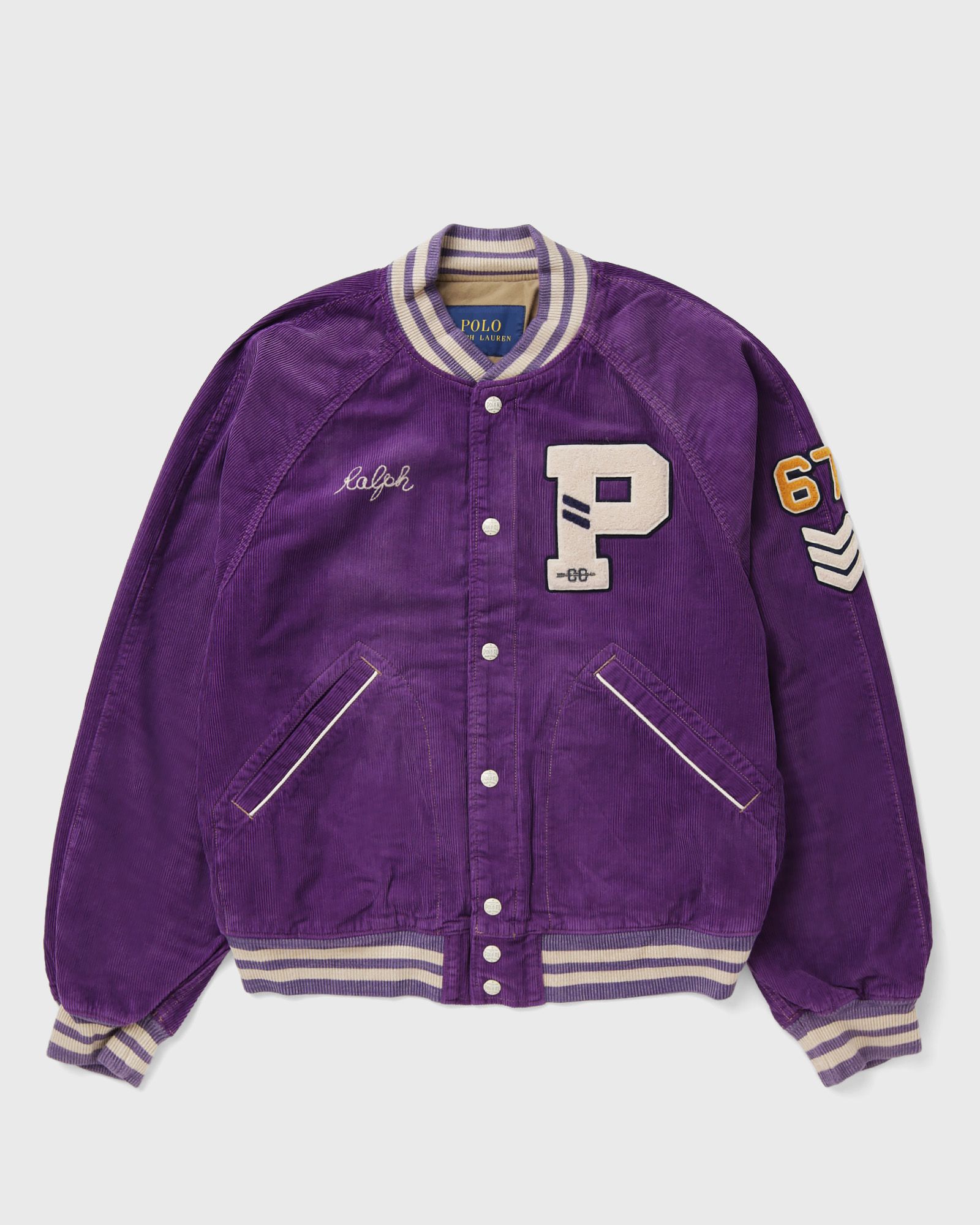 Polo Ralph Lauren WOVEN BOMBER JACKET, purple