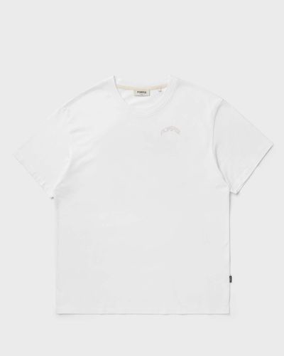 POMPEII FOUNTAIN WHITE REGULAR GRAPHIC TEE, white