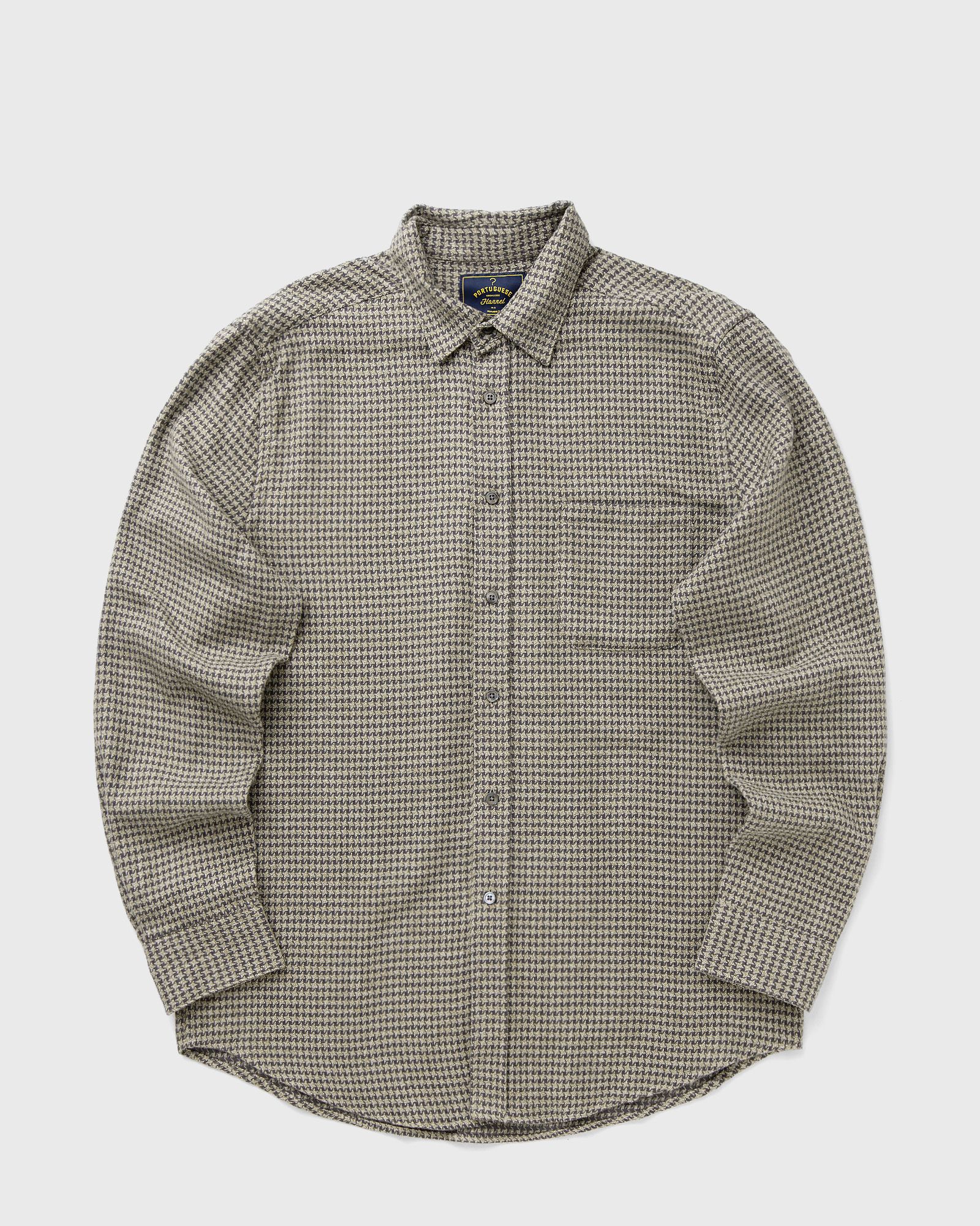 Portuguese Flannel ABSTRACT PIED POULE, brown