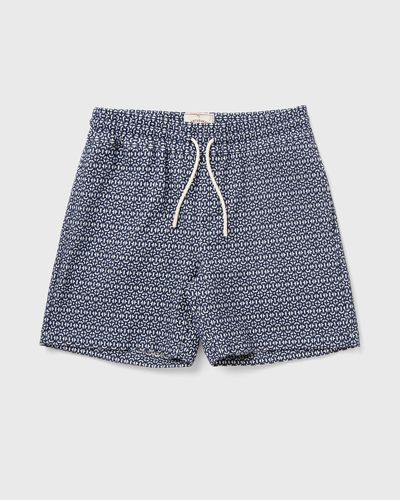 Portuguese Flannel Abstract Tile Shorts, multi