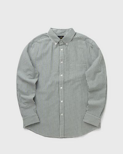 Portuguese Flannel Atlantico Stripe, green