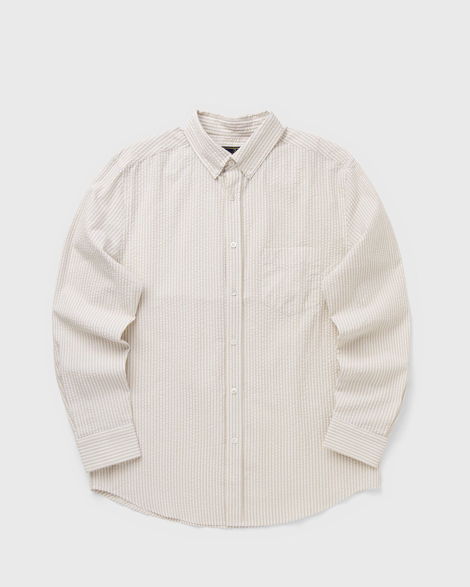 Portuguese Flannel Atlantico Stripe, brown